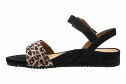 Britta -THE WALKING COMPANY Sales Abeo Britta Black Leopard 051 6